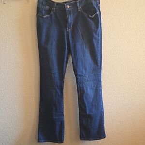 Levi's Dark Blue Boot Cut Women's Jeans Size 12 Two Pair